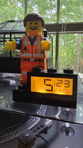 Lego Movie 2 Emmet Mini Figure Alarm Clock
