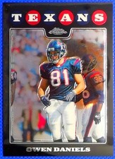 2008 Topps Chrome #TC93 Owen Daniels Houston Texans