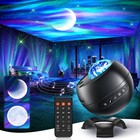 Galaxy Projector w/ 15 White Noise & Bluetooth - Aurora Light for Kids & Adults