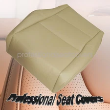 Driver Bottom Replacement Leather Seat Cover For 08 2009-2012 Honda Accord Tan