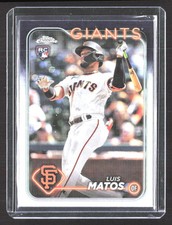 2024 Topps Chrome Luis Matos Refractors #270 Rookie