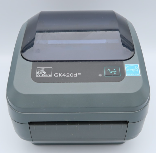 Zebra GK420D Direct Thermal Desktop Label Printer - USB Serial Shipping Barcode - Picture 2 of 12