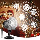 LED Snowflake Projector Lights IP65 Waterproof Outdoor Christmas Decor