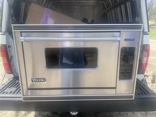 Viking 36 In Wall Convection Oven Stainless Steel Commercial Electric