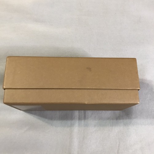 Burberry scatola vuota 7,25 x 3,5 x 2,75 pollici libretto marrone - Foto 3 di 13