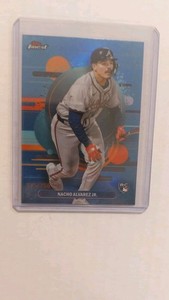 NACHO ALVAREZ JR. 2025 TOPPS FINEST ROOKIE UNCOMMON SKY BLUE RC /250