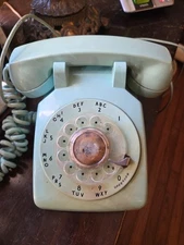 Blue Bell system rotary phone.Cord included untested 