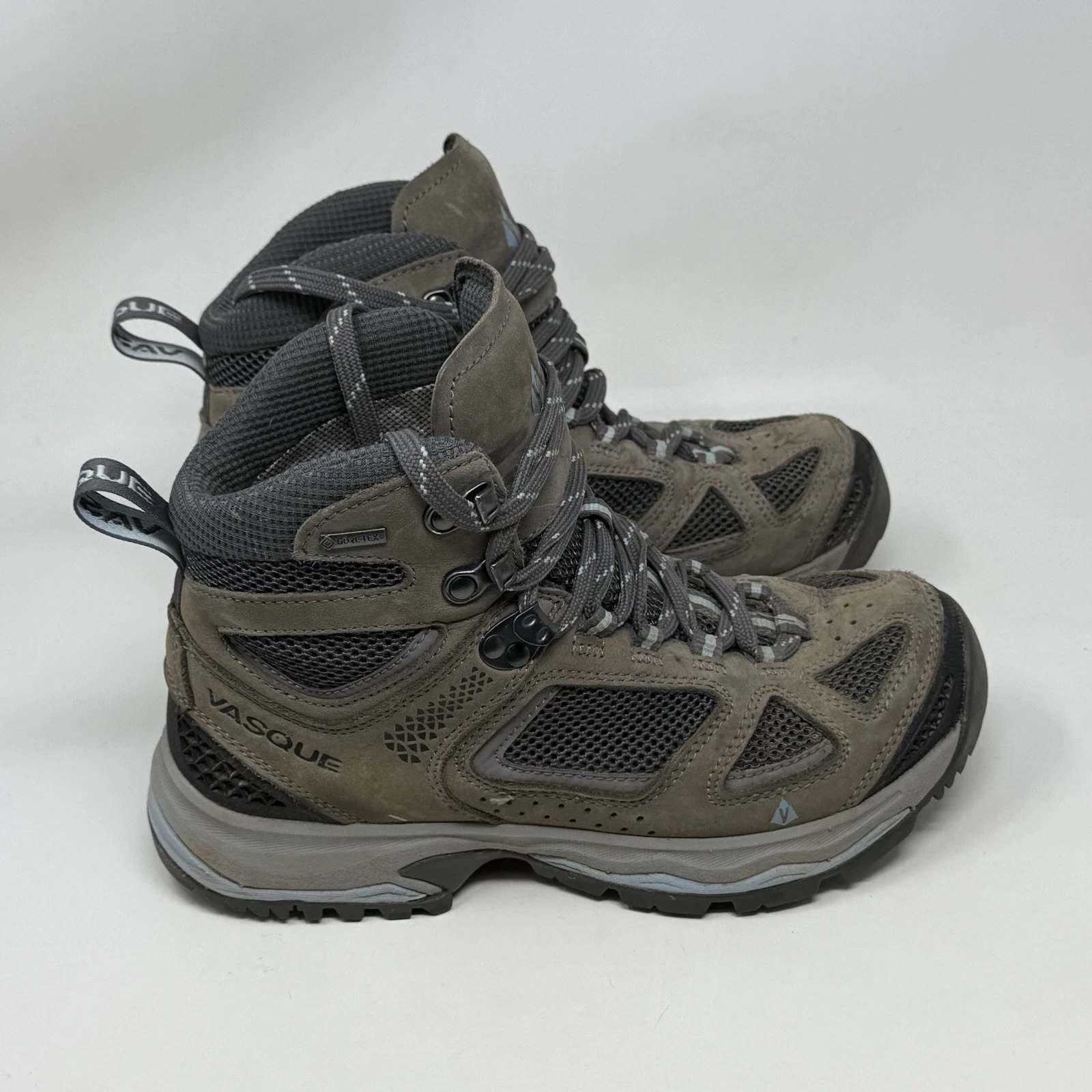 Vasque Breeze III GoreTex Waterproof Hiking Boots Womens 7.5 M Brown Leather