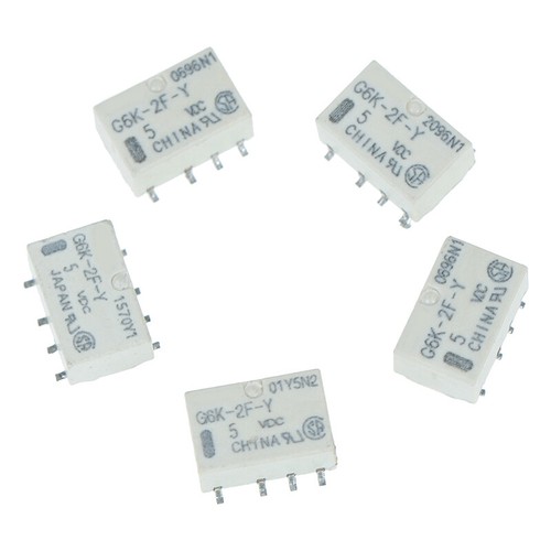 5PCS DC 5V SMD G6K-2F-Y Signal Relay 8PIN for Omron Rel.wy - Bild 4 von 6