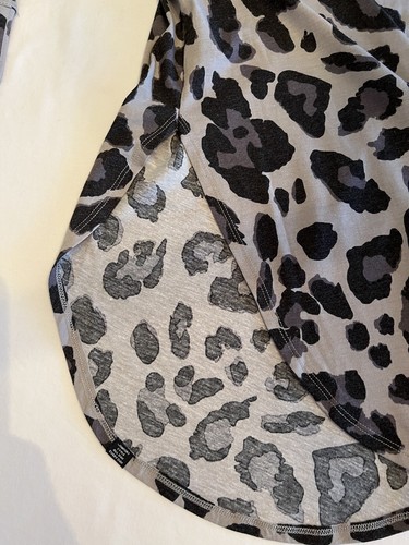 MNY Marc New York Damen Animal Print Performance Langarm Top M Neu mit Etikett - Bild 9 von 11