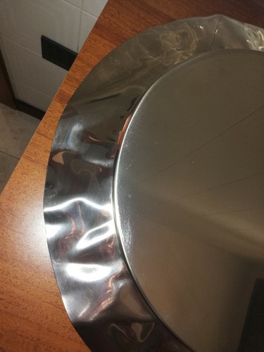 VASSOIO ALESSI FOIX IN ARGENTO LUCIDO 40CM IN OTTIME CONDIZIONI - Foto 8 di 9