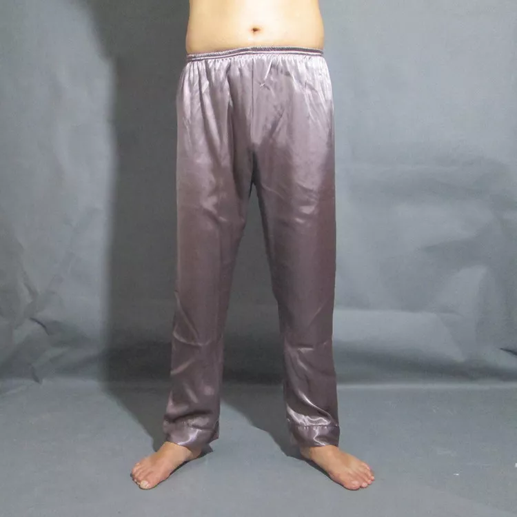 Mens silk online lounge pants