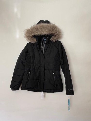 Neu mit Etikett $ 140 Free Country Damen S unaufhaltsam Winter Kunstfell Kapuze Jacke Parka - Bild 2 von 7