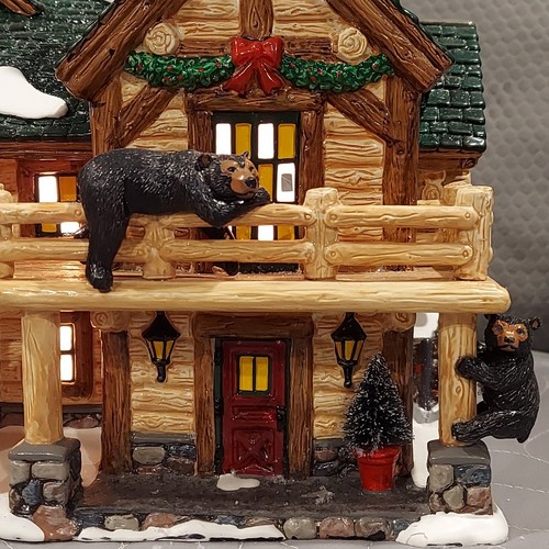 Dept 56 JONATHAN THE BEAR MAN'S CARVING STUDIO 55307 Limited Edition EXCELLENT - Picture 7 of 13