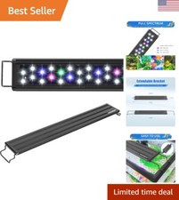 LED Aquarium Light Full Spectrum for 12 Inch to 16 Inch Fish Tank Light Fresh...