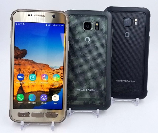 Samsung Galaxy S7 Active G891A 32GB - (At&t/Cricket) - Exceptional,Good,Fair