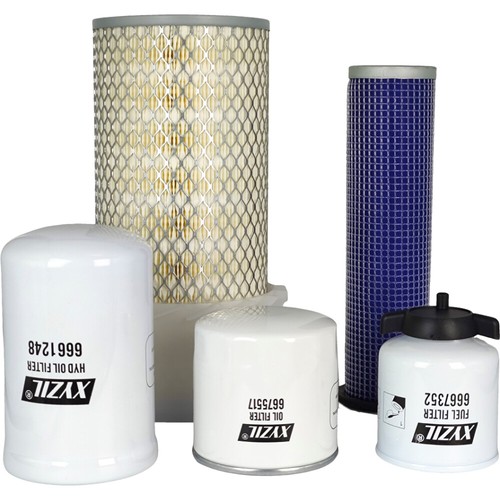 Air Filter Oil Filter Skid Steer Filter Kit Fit for Bobcat 743 751 751G 753 763 - Picture 2 of 10