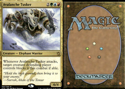 Magic the Gathering -MTG- Avalanche Tusker 