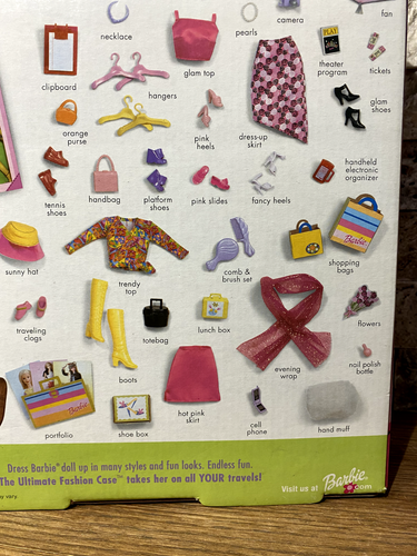 2001 Mattel Barbie Dress 'n Go The Ultimate Fashion Case NEW Mint - Bild 7 von 10