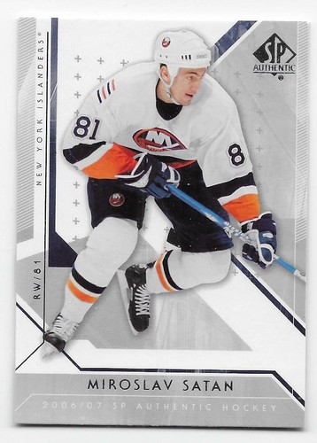 06/07 SP AUTHENTIC BASE Hockey (#1-100) U-Pick From List - Picture 41 of 99