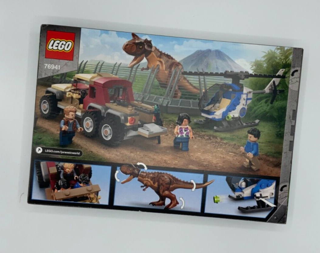 LEGO 76941 Jurassic World, Carnotaurus Dinosaur Chase, Brand