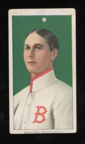 1909-11 T206 Baseball #310 Al Mattern PR