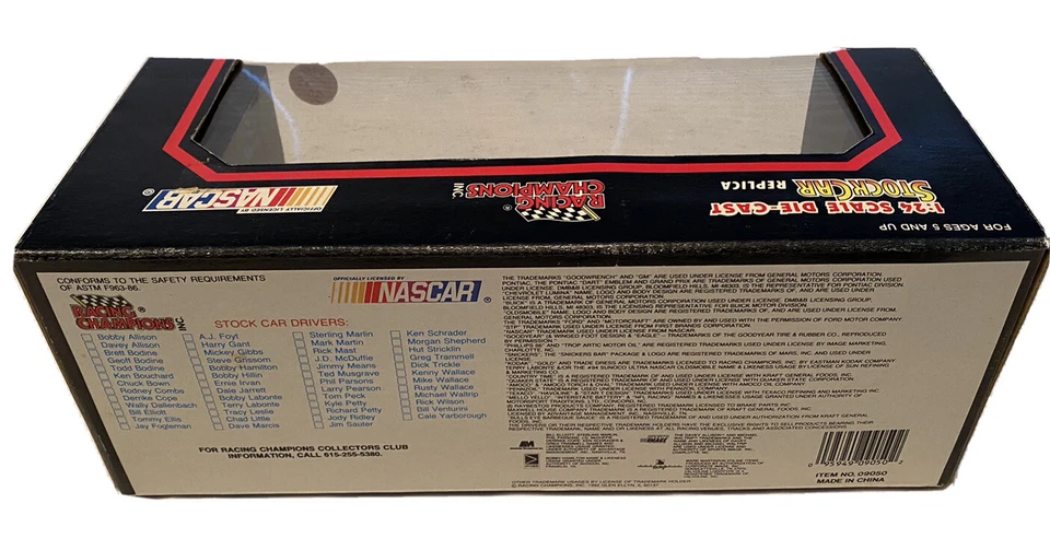 Racing Champions 1992 1:24 diecast NASCAR Mark Martin Valvoline Thunderbird #6 Foto 4 de 4