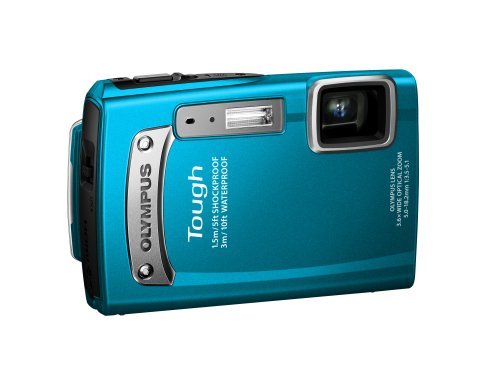 OLYMPUS Digital Camera μ TOUGH-3000 BLU Blue 12 MP - Picture 3 of 6