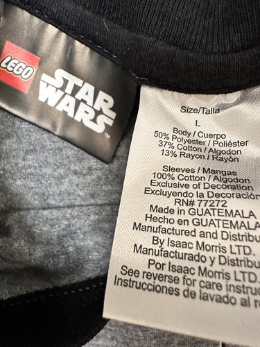 4 StarWars;Batman long sleeve and 1 Nike sleeveless t-shirts for boy. Size L - Picture 10 of 13