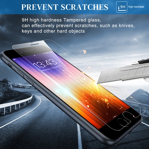 For iPhone SE 3rd,2nd Generation 2020,2022 7/8 Tempered Glass Screen Protector - Picture 20 of 24
