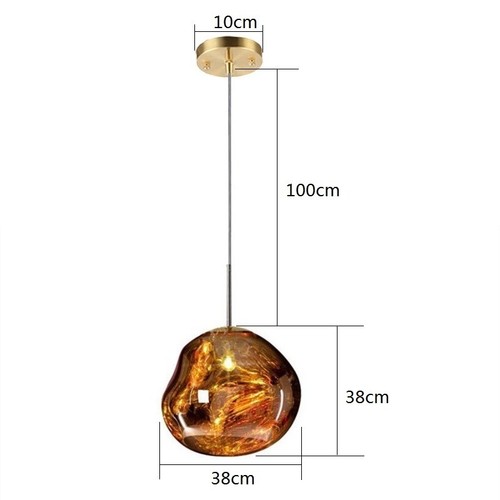 Modern Pendant Lights Glass Lamp Kitchen Ceiling Lights Hotel Chandelier Lights - Picture 24 of 27