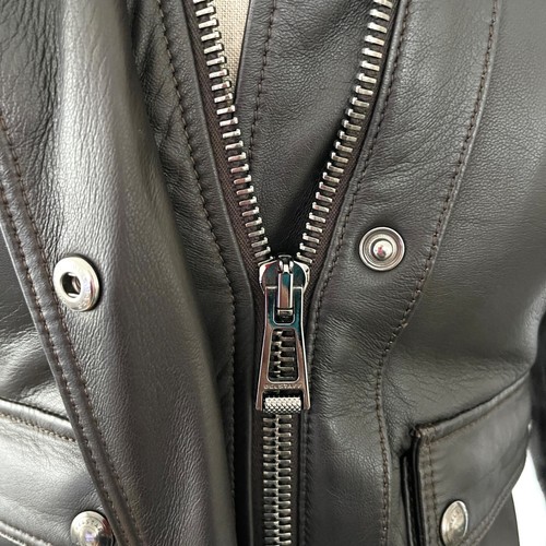 BELSTAFF Brown Leather Jacket size 38 - Picture 5 of 9