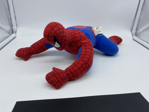 3 Large Super Hero Kids Plushies Spiderman Wolverine Marvel and Raphael TMNT - Picture 12 of 12