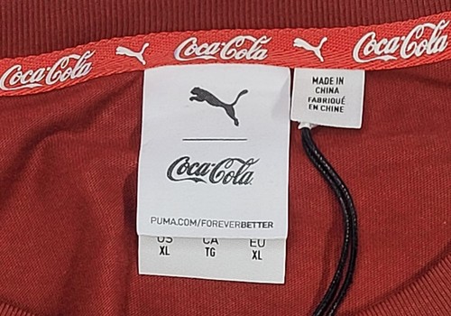 PUMA x Coca-Cola Women's Cropped T-shirt 536165-22 - Picture 5 of 6