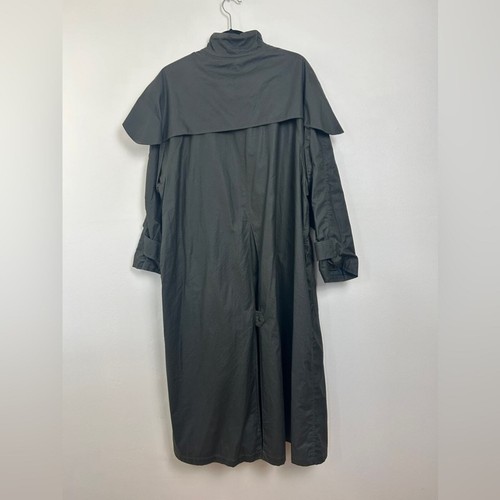 Laura Ashley Vintage RARE Rain Shield Duster Riding Coat - Bild 2 von 8