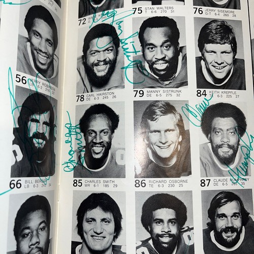 ‘79 Pro! Eagles Edition with 16 Autographs from Philadelphia Eagles Players Maga - Picture 11 of 12