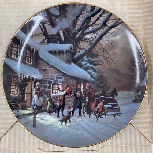 Lloyd Garrison “The Homecoming” 1989 Bradford Plate 22K Rim 8-1/2” Box & COA  A7 - Picture 1 of 11