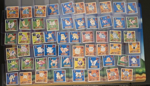 1996 Hyper Amada Series 1 Pokemon Sticker Lot. CGC Graded, 1st Prints, Prisms. - Picture 2 of 4