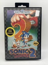 Sega Genesis Sonic the Hedgehog 2 NFR 1992 NO MANUAL. FAST SHIPPING