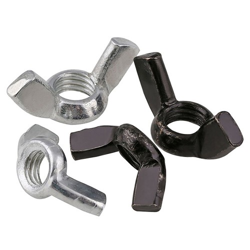 Imperial & Metric DIN 315 Wing Butterfly Zinc Plated/Black Wingnuts All size - Picture 11 of 23