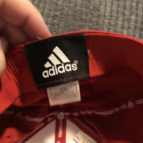 Adidas Louisville Cardinals Structured Flex Baseball Hat Cap Size S/M - Picture 7 of 12