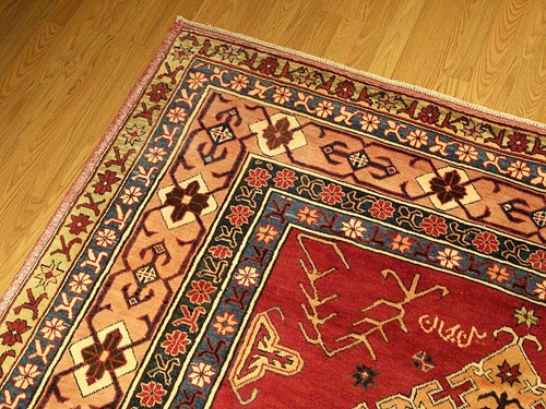 Alfombra de lana 7,2 x 9,2 hecha a mano firmada afgana Chobi kazaja tinte vegetal hilada a mano - Imagen 11 de 12