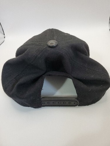 Batman Hat Black Embroidered Snapback One Size Fits Most - Picture 5 of 5
