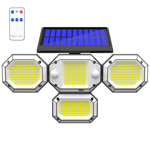 990000LM Outdoor Solar Wall Lights 306LED Motion Sensor Lamp Waterproof w/Remote - Picture 12 of 15