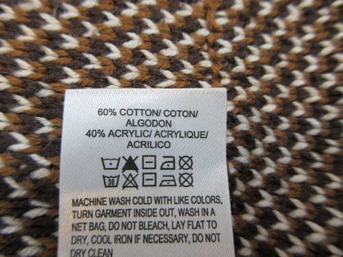 Lucky Brand Sweater Womens Adult Large Brown Pocket Aztec Hooded Cardigan - Picture 7 of 10