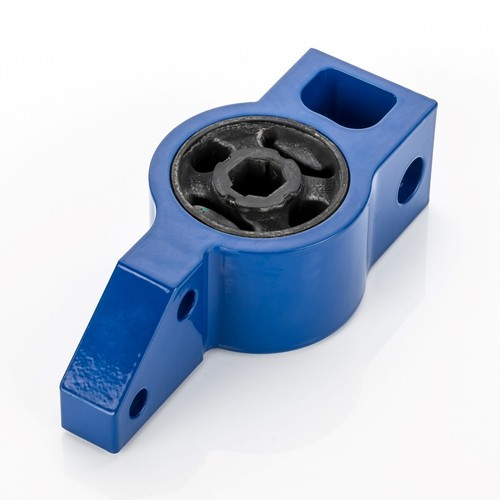 2x Paliers en Caoutchouc de Triangle Kit Avant Gauche Droite Bleu pour VW Golf 5 - Picture 2 of 12