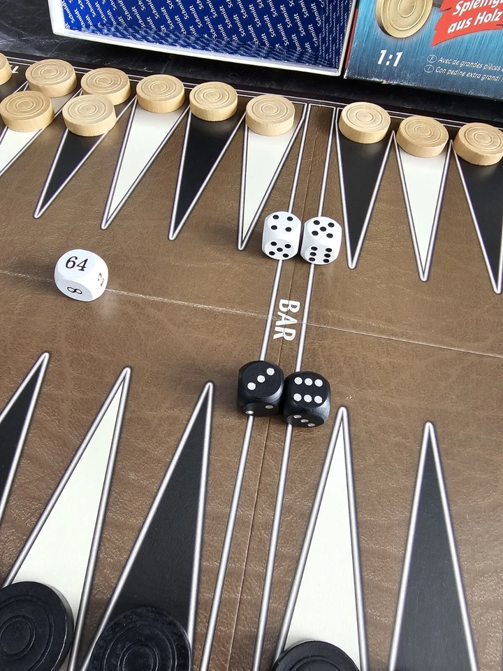 XXXX Backgammon Classic Line , Schmidt, Spiel , VOLLSTÄNDIG - Bild 2 von 4