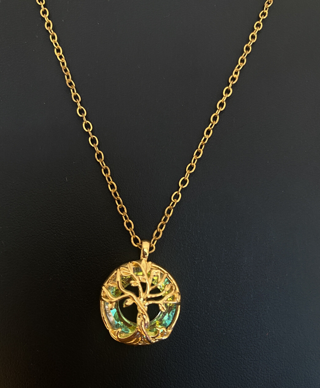 Tree of life necklace Gold Tone - Picture 2 of 5