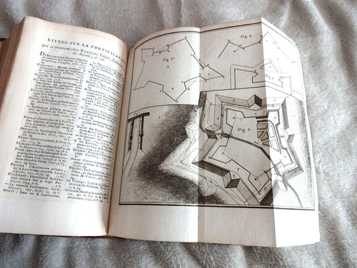 TRAITE COMPLET DE FORTIFICATION. NOIZET SAINT PAUL. 1806. 2 VOLS. 2nd EDITION - Picture 9 of 18