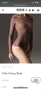 S Rrp£175 In 10 Madeira Uk Size Lilie String 12 Wolford Body xqn4H6f